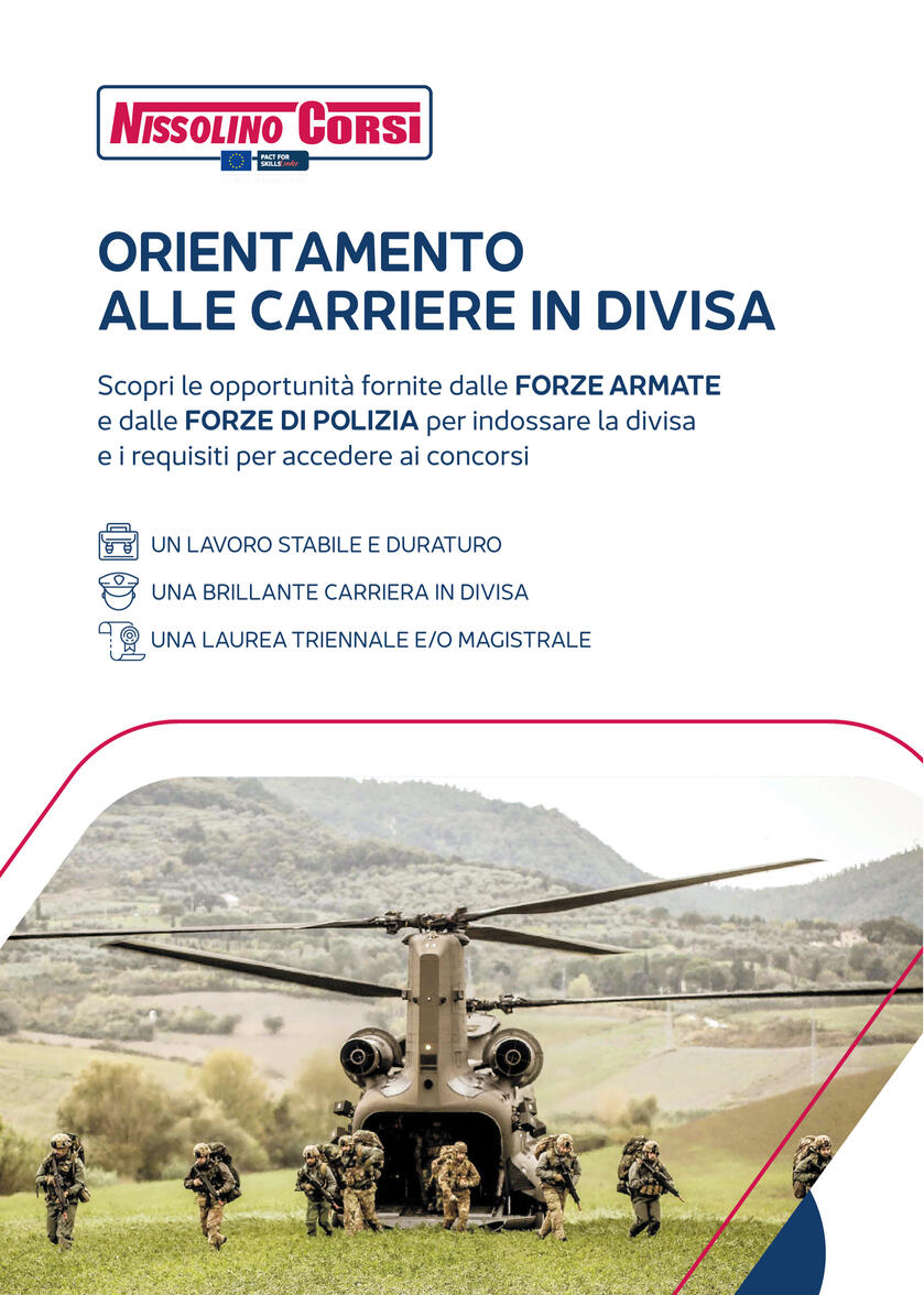 Concorsi pubblici per diplomati nelle Forze Armate e nelle Forze di Polizia: tutte le informazioni su requisiti e limiti d'età